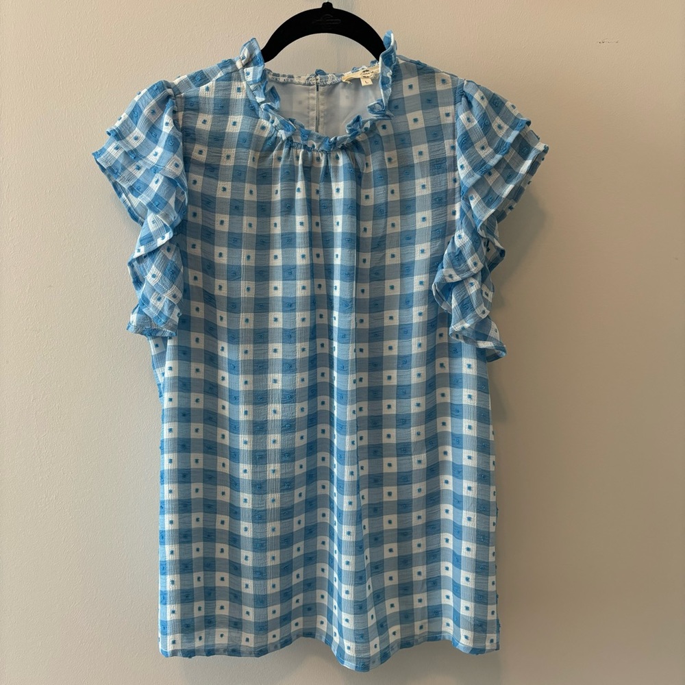 Entro Gingham Blouse